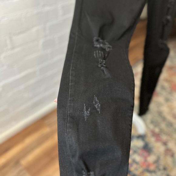 Kancan Black Distressed Skinny Jeans - Picture 10 of 16